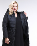 Купить Куртка зимняя женская классическая черного цвета 100-916_701Ch, фото 7