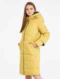 Купить Куртка зимняя женская желтого цвета 100-927_56J, фото 3