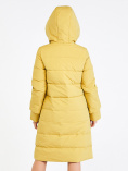 Купить Куртка зимняя женская желтого цвета 100-927_56J, фото 4