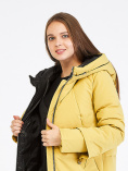 Купить Куртка зимняя женская желтого цвета 100-927_56J, фото 6