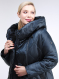 Купить Куртка зимняя женская стеганная темно-зеленый цвета 105-917_123TZ, фото 6
