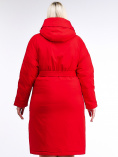 Купить Куртка зимняя женская классическая красного цвета 110-905_4Kr, фото 5