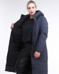 Купить Куртка зимняя женская удлиненная темно-синего цвета 112-919_123TS, фото 7