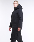 Купить Куртка зимняя женская удлиненная черного цвета 112-919_701Ch, фото 3