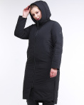 Купить Куртка зимняя женская удлиненная черного цвета 112-919_701Ch, фото 5