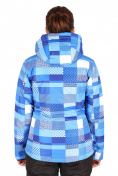 Купить Куртка горнолыжная женская синего цвета 1784S, фото 3