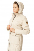 Купить Куртка парка демисезонная женская ПИСК сезона бежевого цвета 17099B, фото 8