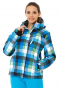 Купить Куртка горнолыжная женская голубого цвета 1807Gl, фото 2