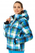 Оптом Куртка горнолыжная женская голубого цвета 1807Gl, фото 3
