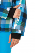 Оптом Куртка горнолыжная женская голубого цвета 1807Gl, фото 6