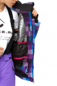 Оптом Костюм горнолыжный женский фиолетового цвета 01807F, фото 9