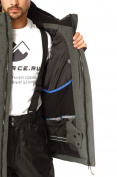 Оптом Куртка горнолыжная мужская хаки цвета 1768Kh, фото 6