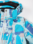 Купить Куртка горнолыжная подростковая для девочки голубого цвета 1774Gl, фото 7