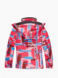 Оптом Куртка горнолыжная подростковая для девочки розового цвета 1774R, фото 2