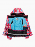Купить Куртка горнолыжная подростковая для девочки розового цвета 1774R, фото 3