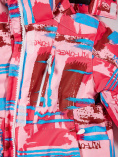 Оптом Куртка горнолыжная подростковая для девочки розового цвета 1774R, фото 5