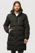 Оптом Куртка зимняя удлиненная мужская черного цвета 1780Ch, фото 2