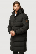 Оптом Куртка зимняя удлиненная мужская черного цвета 1780Ch, фото 3