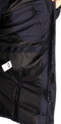 Оптом Куртка зимняя удлиненная мужская темно-синего цвета 1780TS, фото 6