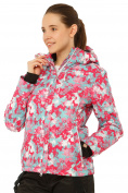 Купить Куртка горнолыжная женская розового цвета 1787R, фото 2