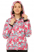 Купить Куртка горнолыжная женская розового цвета 1787R, фото 4