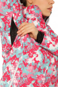Купить Куртка горнолыжная женская розового цвета 1787R, фото 7