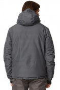 Купить Куртка горнолыжная мужская темно-серого цвета 1788TC, фото 3