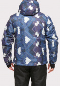 Оптом Куртка горнолыжная мужская темно-синего цвета 18108TS, фото 4