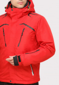 Оптом Куртка горнолыжная мужская красного цвета 18109Kr, фото 5