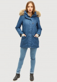 Купить Женская зимняя парка голубого цвета 18113-1Gl, фото 8