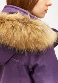 Купить Женская зимняя парка фиолетового цвета 18113-1F, фото 7