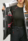 Купить Женская зимняя горнолыжная куртка черного цвета 1856Ch, фото 4