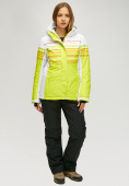 Купить Женская зимняя горнолыжная куртка салатового цвета 1856Sl, фото 8