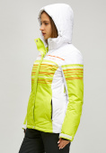 Оптом Женский зимний горнолыжный костюм салатового цвета 01856Sl, фото 4