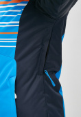 Оптом Женский зимний горнолыжный костюм синего цвета 01856S, фото 7