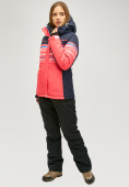 Купить Женская зимняя горнолыжная куртка розового цвета 1856R, фото 7
