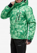 Оптом Куртка горнолыжная мужская зеленого цвета 18122-1Z, фото 3