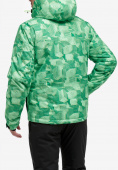 Купить Куртка горнолыжная мужская зеленого цвета 18122-1Z, фото 2
