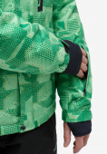 Купить Куртка горнолыжная мужская зеленого цвета 18122-1Z, фото 6
