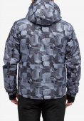 Купить Куртка горнолыжная мужская серого цвета 18122-1Sr, фото 4