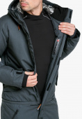 Купить Комбинезон горнолыжный мужской темно-серого цвета 18126TC, фото 9