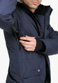 Купить Комбинезон горнолыжный мужской темно-синего цвета 18126TS, фото 12