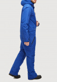 Оптом Комбинезон горнолыжный мужской голубого цвета 18126Gl, фото 2