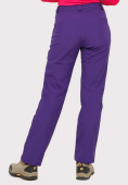 Купить Брюки женские большого размера фиолетового цвета  1852-1F, фото 3