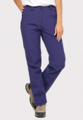 Купить Брюки женские из ткани softshell темно-фиолетового цвета 1851TF, фото 2
