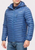 Купить Куртка мужская стеганная синего цвета 1858S, фото 3