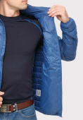 Купить Куртка мужская стеганная синего цвета 1858S, фото 5