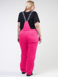 Купить Брюки горнолыжные женские большого размера розового цвета 1878R, фото 6