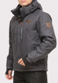 Оптом Куртка горнолыжная мужская темно-серого цвета 1901TC, фото 2