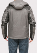 Оптом Куртка горнолыжная мужская серого цвета 1912Sr, фото 4